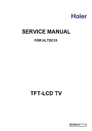 Сервисная инструкция Haier HLTDC19 ― Manual-Shop.ru