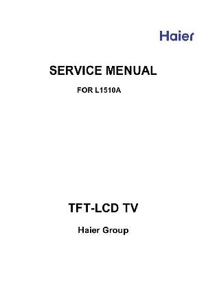 Service manual Haier L1510A ― Manual-Shop.ru