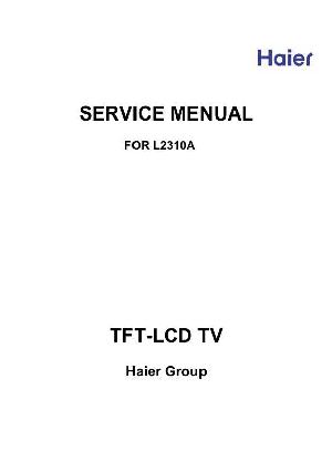 Service manual Haier L2310A ― Manual-Shop.ru