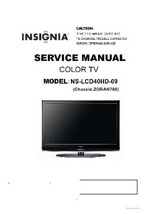 Сервисная инструкция Haier NS-LCD40HD-09- ― Manual-Shop.ru