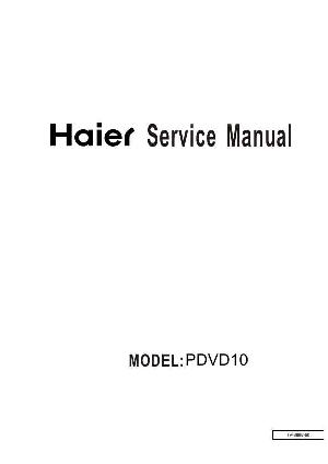 Сервисная инструкция Haier PDVD-10 ― Manual-Shop.ru