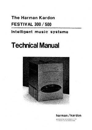 Service manual Harman-Kardon A-300, 500 ― Manual-Shop.ru