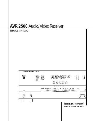 Сервисная инструкция Harman-Kardon AVR-2500RDS ― Manual-Shop.ru