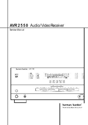 Сервисная инструкция Harman-Kardon AVR-2550 ― Manual-Shop.ru