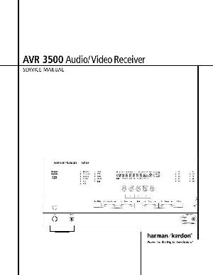 Service manual Harman-Kardon AVR-3500 ― Manual-Shop.ru