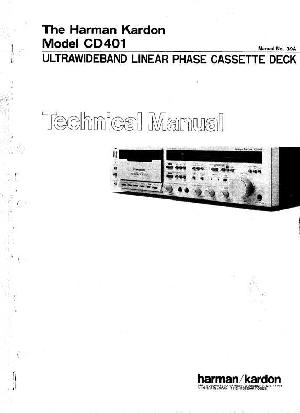 Сервисная инструкция Harman-Kardon CD-401 ― Manual-Shop.ru
