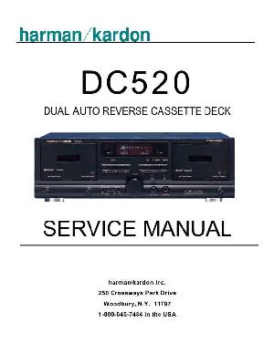 Сервисная инструкция Harman-Kardon DC-520 ― Manual-Shop.ru