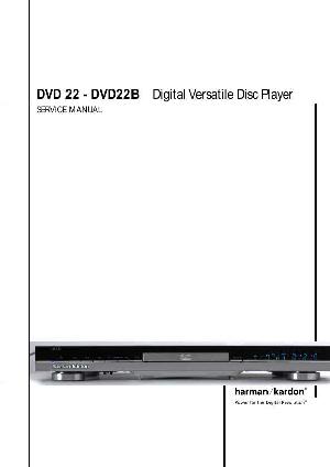 Service manual Harman-Kardon DVD-22B ― Manual-Shop.ru