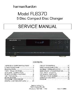 Сервисная инструкция Harman-Kardon FL-8370 ― Manual-Shop.ru