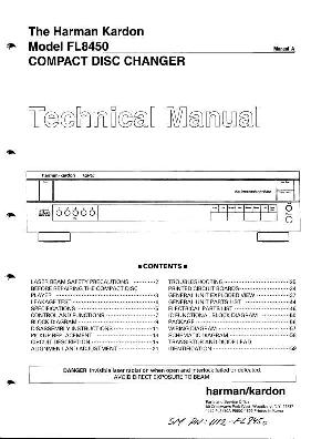 Сервисная инструкция Harman-Kardon FL-8450 ― Manual-Shop.ru