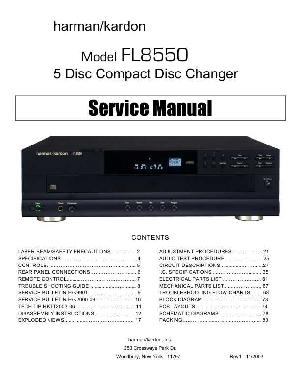 Сервисная инструкция Harman-Kardon FL-8550 ― Manual-Shop.ru