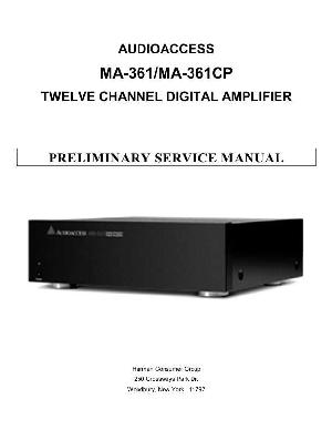 Сервисная инструкция Harman-Kardon MA-361, MA-361CP ― Manual-Shop.ru