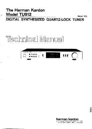 Сервисная инструкция Harman-Kardon TU-912 ― Manual-Shop.ru