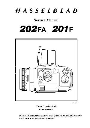 Сервисная инструкция HASSELBLAD 201F, 202FA ― Manual-Shop.ru