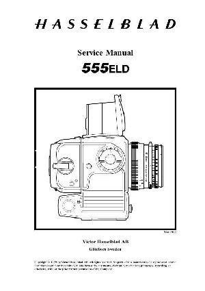 Сервисная инструкция HASSELBLAD 555ELD ― Manual-Shop.ru