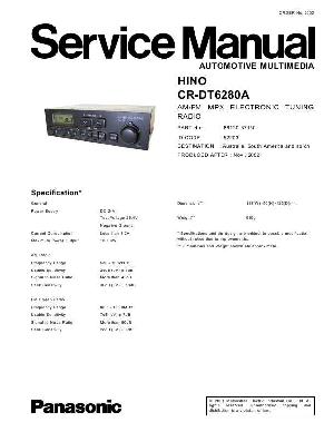 Service manual PANASONIC CR-DT6280A ― Manual-Shop.ru
