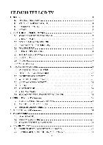 Service manual HITACHI 17LD4200