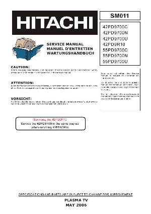 Service manual Hitachi 42PD9700, 55PD9700 ― Manual-Shop.ru