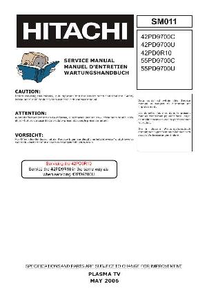 Service manual Hitachi 42PD9700C ― Manual-Shop.ru