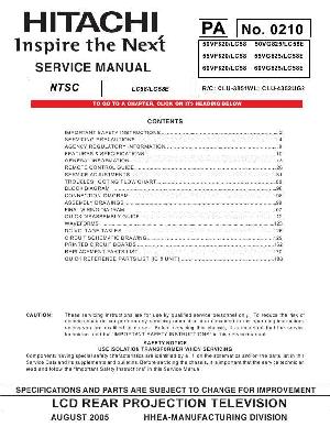 Service manual HITACHI 50VF820LC58 ― Manual-Shop.ru
