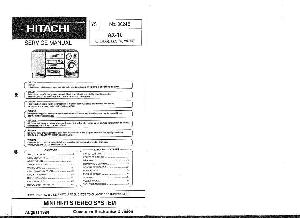 Service manual Hitachi AX-10 ― Manual-Shop.ru