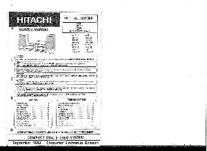 Сервисная инструкция Hitachi AX-12, AX-15, AXC-12, AXC-15 ― Manual-Shop.ru