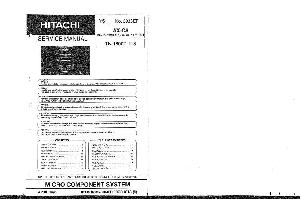 Сервисная инструкция Hitachi AX-C8 ― Manual-Shop.ru
