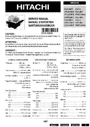 Service manual Hitachi C1421R ― Manual-Shop.ru