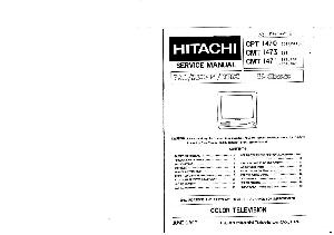 Сервисная инструкция Hitachi CMT-1471, CMT1473 ― Manual-Shop.ru