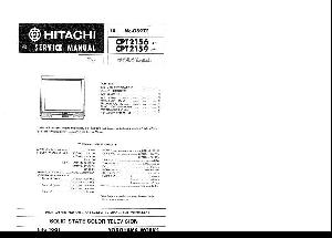 Service manual HITACHI CMT2156, CPT2159 ― Manual-Shop.ru