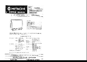 Сервисная инструкция HITACHI CMT2519, CMT2719, CMT2919 ― Manual-Shop.ru