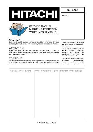 Сервисная инструкция Hitachi DV-P2E ― Manual-Shop.ru