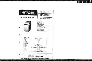 Service manual Hitachi HB-E303 ― Manual-Shop.ru