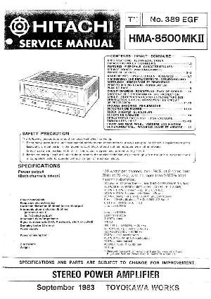 Service manual Hitachi HMA-8500MKII ― Manual-Shop.ru