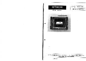Service manual Hitachi HPW-630ETR ― Manual-Shop.ru