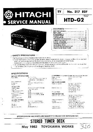 Service manual Hitachi HTD-G2 ― Manual-Shop.ru