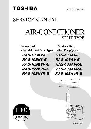Сервисная инструкция Hitachi RAS-10, 13, 16SKVR-E ― Manual-Shop.ru