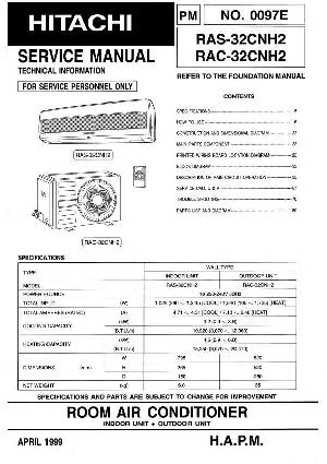 Сервисная инструкция Hitachi RAS-32CNH2 ― Manual-Shop.ru