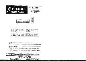 Сервисная инструкция HITACHI VIP-RX6EX ― Manual-Shop.ru
