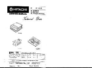 Сервисная инструкция HITACHI VL-AC10, VL-EC10, VL-EC20, VL-S100 ― Manual-Shop.ru