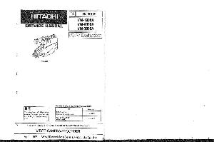 Сервисная инструкция Hitachi VM-1800A, VM-2800A, VM-3800A ― Manual-Shop.ru