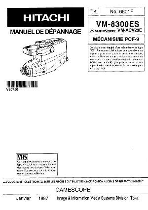 Сервисная инструкция Hitachi VM-8300ES ― Manual-Shop.ru