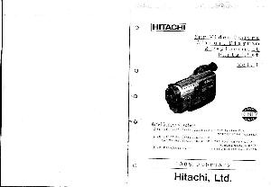 Сервисная инструкция Hitachi VM-E110E, VM-E210E, VM-E310E, VM-E410E ― Manual-Shop.ru