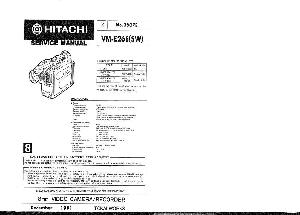 Сервисная инструкция HITACHI VM-E26E ― Manual-Shop.ru