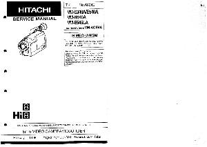 Сервисная инструкция Hitachi VM-E340, VM-E540A, VM-E545LA, VM-H640A ― Manual-Shop.ru