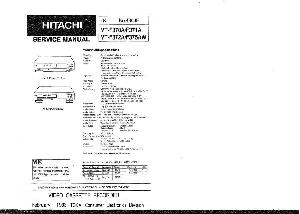Сервисная инструкция Hitachi VT-F370A, VT-F371A, VT-F372A, VT-F375AW ― Manual-Shop.ru