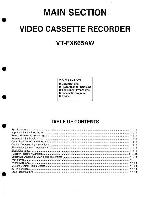 Сервисная инструкция Hitachi VT-FX665AW