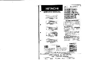 Сервисная инструкция Hitachi VT-FX840E, VT-FX850E, VT-FX860E, VT-FX880E ― Manual-Shop.ru