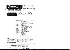 Сервисная инструкция HITACHI VT-M150A ― Manual-Shop.ru