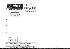 Сервисная инструкция Hitachi VT-M428E, VT-M448E ― Manual-Shop.ru